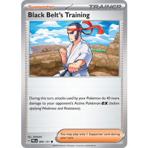 Black Belt's Training 99/131 Pokemon TCG Scarlet & Violet Prismatic Evolutions