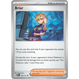 Briar 100/131 Pokemon TCG Scarlet & Violet Prismatic Evolutions