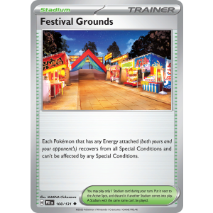 Festival Grounds 108/131 Pokemon TCG Scarlet & Violet Prismatic Evolutions