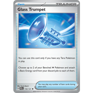 Glass Trumpet 110/131 Pokemon TCG Scarlet & Violet Prismatic Evolutions