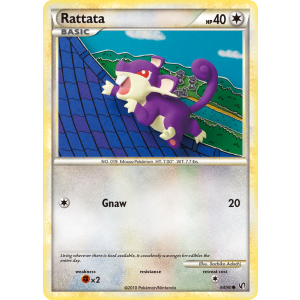 Rattata 64/90 Pokemon TCG HeartGold & SoulSilver HSUndaunted