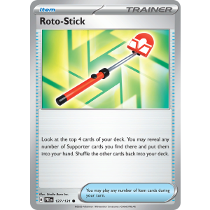 Roto-Stick 127/131 Pokemon TCG Scarlet & Violet Prismatic Evolutions