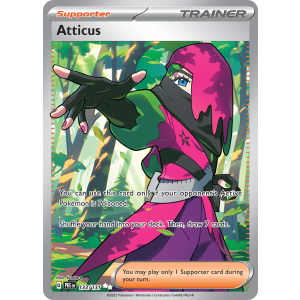 Ultra Rare Atticus 133/131 Pokemon TCG Scarlet & Violet Prismatic Evolutions