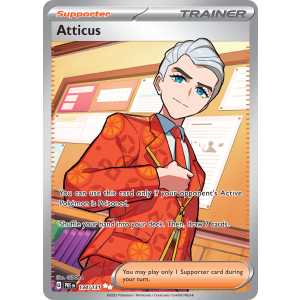 Ultra Rare Atticus 134/131 Pokemon TCG Scarlet & Violet Prismatic Evolutions