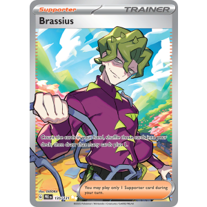 Ultra Rare Brassius 135/131 Pokemon TCG Scarlet & Violet Prismatic Evolutions