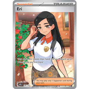 Ultra Rare Eri 136/131 Pokemon TCG Scarlet & Violet Prismatic Evolutions