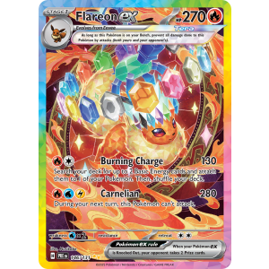 Special Illustration Rare Flareon ex 146/131 Pokemon TCG Scarlet & Violet Prismatic Evolutions