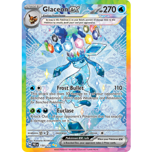 Special Illustration Rare Glaceon ex 150/131 Pokemon TCG Scarlet & Violet Prismatic Evolutions