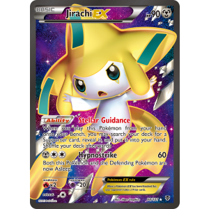 Rare Ultra Jirachi-EX 98/101 Pokemon TCG Black & White Plasma Blast