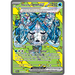 Special Illustration Rare Wellspring Mask Ogerpon ex 152/131 Pokemon TCG Scarlet & Violet Prismatic Evolutions