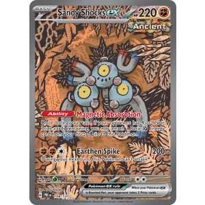 Special Illustration Rare Sandy Shocks ex 159/131 Pokemon TCG Scarlet & Violet Prismatic Evolutions