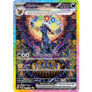 Special Illustration Rare Umbreon ex 161/131 Pokemon TCG Scarlet & Violet Prismatic Evolutions