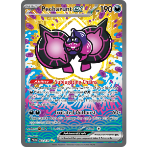 Special Illustration Rare Pecharunt ex 163/131 Pokemon TCG Scarlet & Violet Prismatic Evolutions