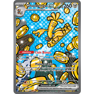 Special Illustration Rare Gholdengo ex 164/131 Pokemon TCG Scarlet & Violet Prismatic Evolutions