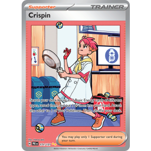 Special Illustration Rare Crispin 171/131 Pokemon TCG Scarlet & Violet Prismatic Evolutions