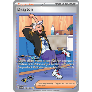 Special Illustration Rare Drayton 172/131 Pokemon TCG Scarlet & Violet Prismatic Evolutions