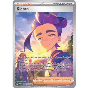 Special Illustration Rare Kieran 174/131 Pokemon TCG Scarlet & Violet Prismatic Evolutions