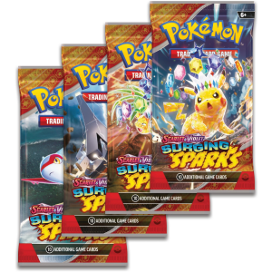 Pokémon TCG Scarlet & Violet Surging Sparks Sleeved Booster Pack 10 Cards