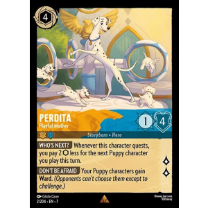 Perdita - Playful Mother 2/204 Disney Lorcana TCG Archazia's Island