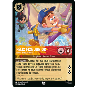 Fix‐It Felix, Jr. - Pint‐Sized Hero 22/204 Disney Lorcana TCG Archazia's Island