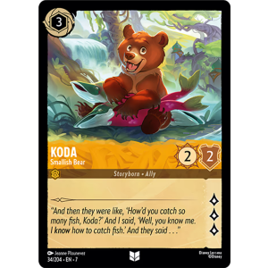 Koda - Smallish Bear 34/204 Disney Lorcana TCG Archazia's Island