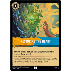 Restoring The Heart 39/204 Disney Lorcana TCG Archazia's Island