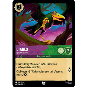 Diablo - Spiteful Raven 66/204 Disney Lorcana TCG Archazia's Island