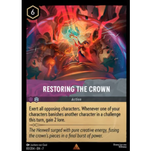 Restoring The Crown 83/204 Disney Lorcana TCG Archazia's Island