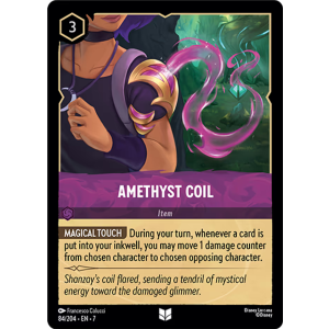 Amethyst Coil 84/204 Disney Lorcana TCG Archazia's Island