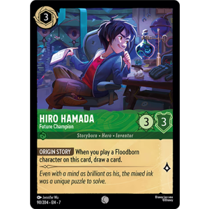 Hiro Hamada - Future Champion 90/204 Disney Lorcana TCG Archazia's Island