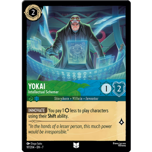 Yokai - Intellectual Schemer 97/204 Disney Lorcana TCG Archazia's Island