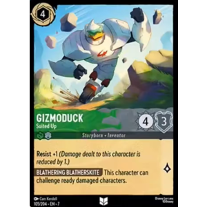 Gizmoduck - Suited Up 105/204 Disney Lorcana TCG Archazia's Island