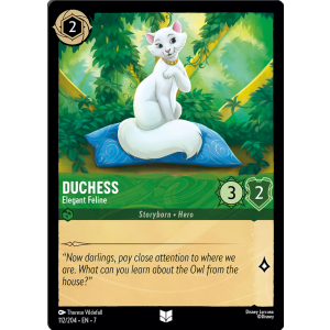 Duchess - Elegant Feline 112/204 Disney Lorcana TCG Archazia's Island