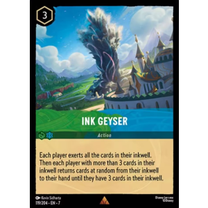 Ink Geyser 119/204 Disney Lorcana TCG Archazia's Island