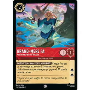 Grand-mère Fa - Ancienne pleine d'entrain 121/204 Disney Lorcana TCG Archazia's Island