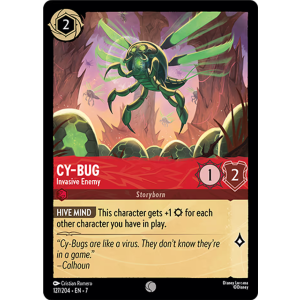 Cy-bug - Invasive Enemy 127/204 Disney Lorcana TCG Archazia's Island