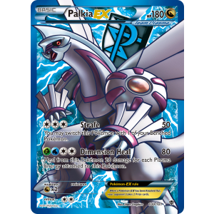 Rare Ultra Palkia-EX 100/101 Pokemon TCG Black & White Plasma Blast