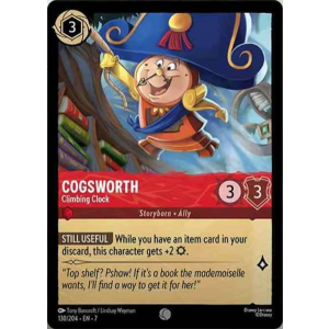 Cogsworth - Climbing Clock 130/204 Disney Lorcana TCG Archazia's Island