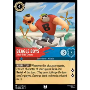 Beagle Boys - Small-Time Crooks 132/204 Disney Lorcana TCG Archazia's Island