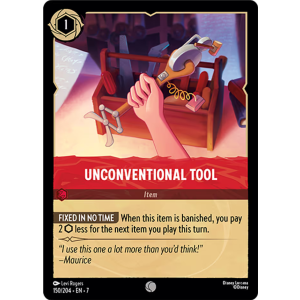 Unconventional Tool 150/204 Disney Lorcana TCG Archazia's Island