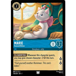 Marie - Favored Kitten 166/204 Disney Lorcana TCG Archazia's Island