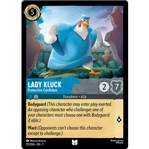 Lady Kluck - Protective Confidant 172/204 Disney Lorcana TCG Archazia's Island