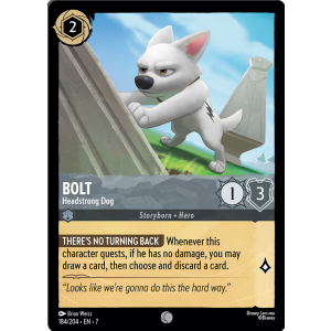 Bolt - Headstrong Dog 184/204 Disney Lorcana TCG Archazia's Island