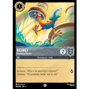 Heihei - Rambling Rooster 185/204 Disney Lorcana TCG Archazia's Island