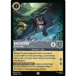 Legendary Bagheera - Guardian Jaguar 198/204 Disney Lorcana TCG Archazia's Island