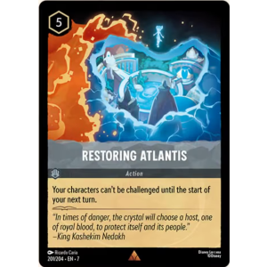 Restoring Atlantis 201/204 Disney Lorcana TCG Archazia's Island