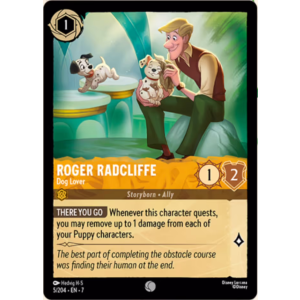 Roger Radcliffe - Dog Lover 5/204 Disney Lorcana TCG Archazia's Island