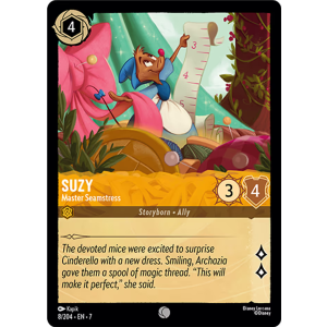 Suzy - Master Seamstress 8/204 Disney Lorcana TCG Archazia's Island