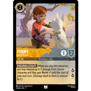 Penny - Bolt's Person 21/204 Disney Lorcana TCG Archazia's Island