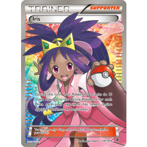 Rare Ultra Iris 101/101 Pokemon TCG Black & White Plasma Blast